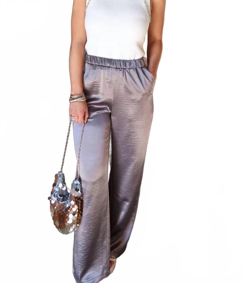 NEW LUCY PARIS jillian relaxed pant in grey